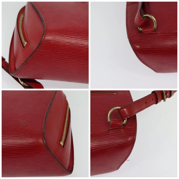 LOUIS VUITTON Epi Mabillon Backpack Castilian Red M52237 LV Auth 135157 main image 13